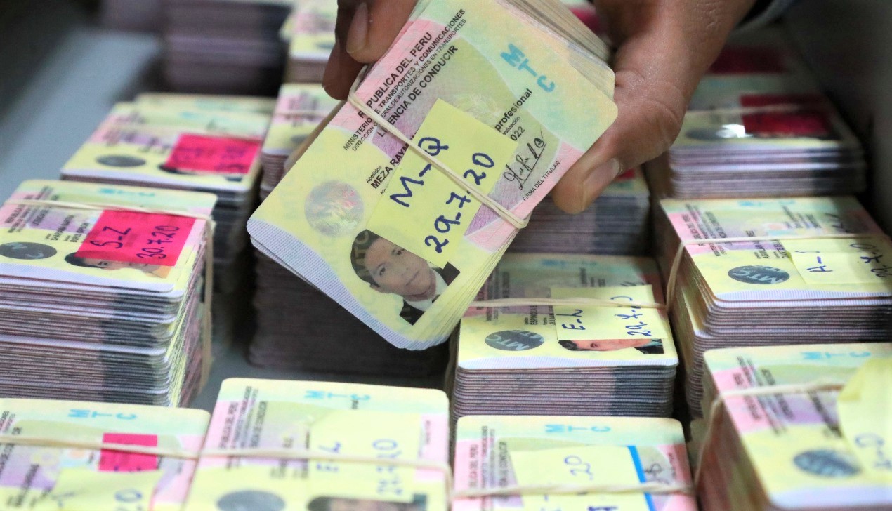 Prórroga de la validez de licencias de conducir vencidas termina el 2 de setiembre de 2021