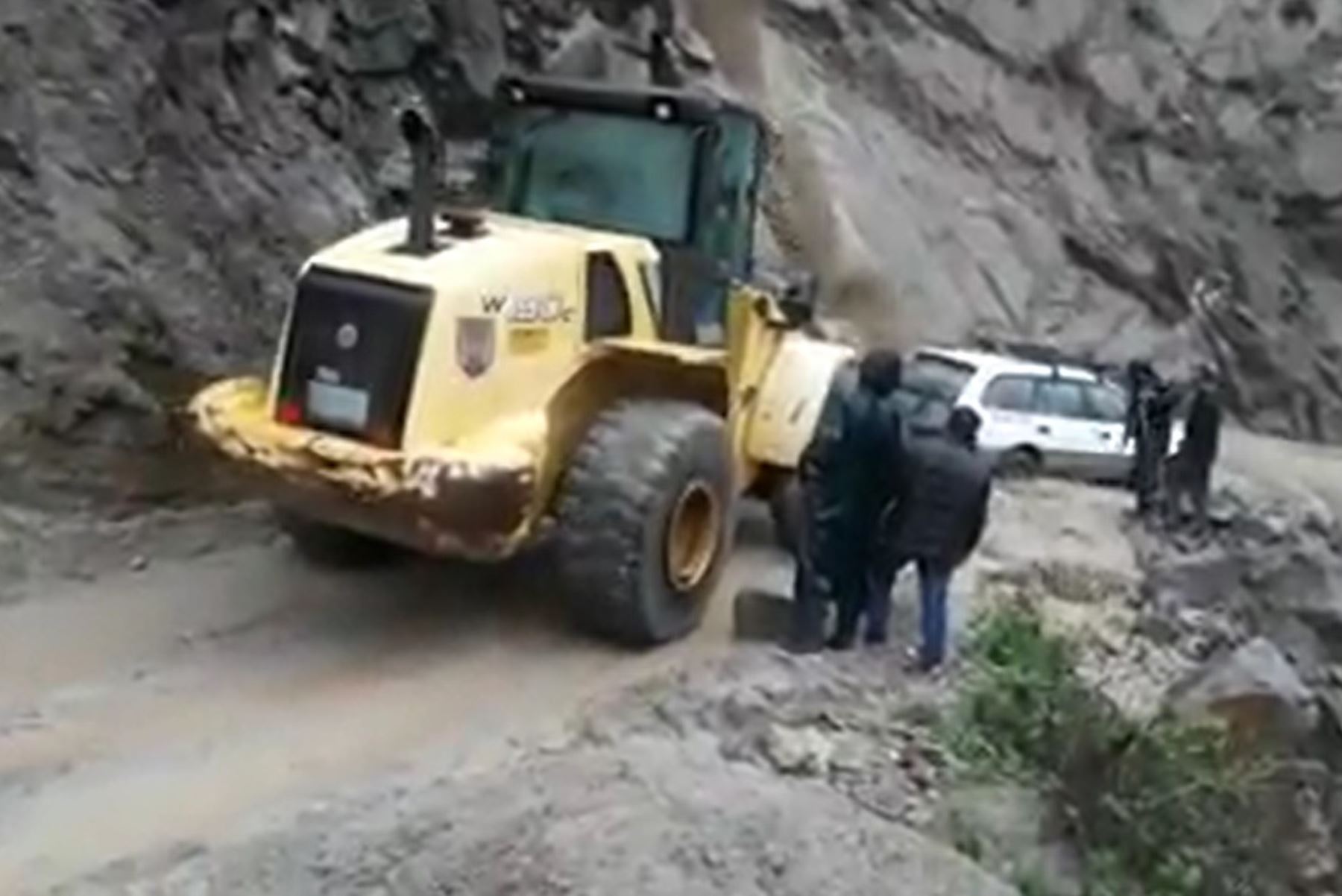 Áncash: hombre salva de ser arrastrado por huaico en Yungay  