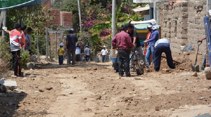 Caraz: población y municipio realizaron jornada de limpieza en diferentes varios del distrito