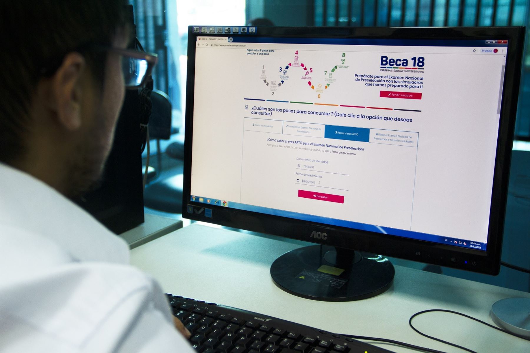 Fue publicada la lista de talentos aptos para examen de preselección de Beca 18