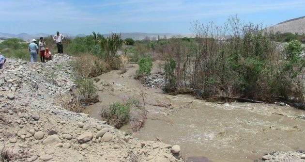 Casma: se pierden 55 hectáreas de cultivo por desborde de río Grande