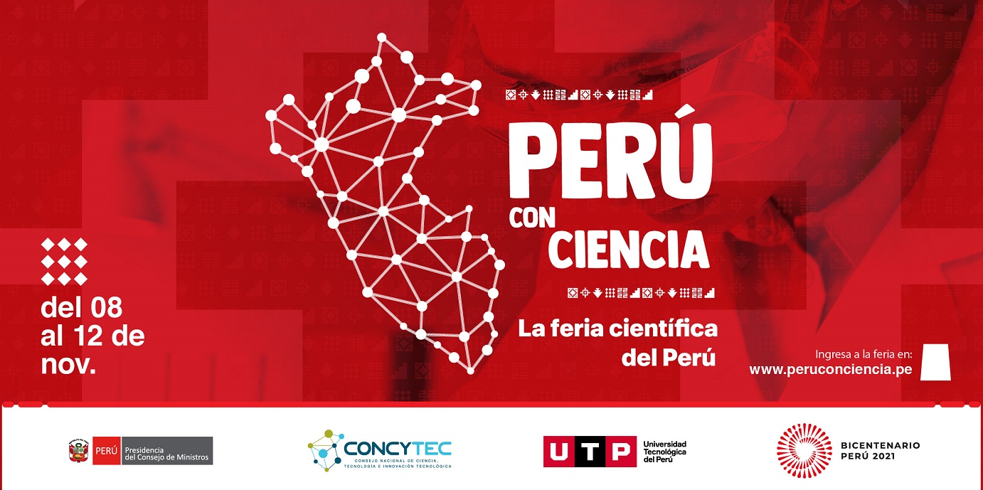 Segunda edición virtual de “Perú con Ciencia” reunirá a 215 expositores de ciencia y tecnología en el Perú
