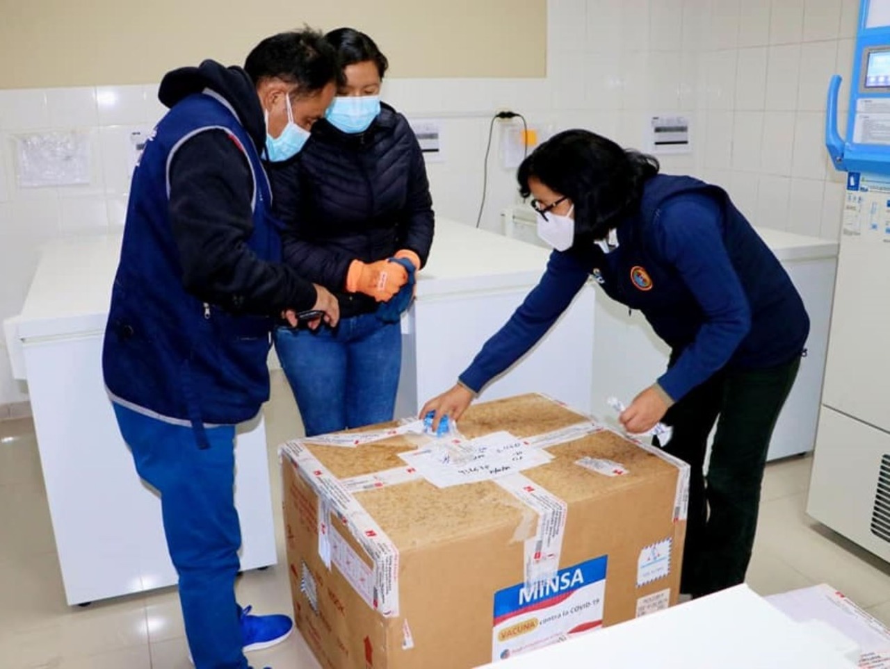 Áncash recibe nuevo lote de 41,700 dosis de vacunas contra el covid-19 para niños