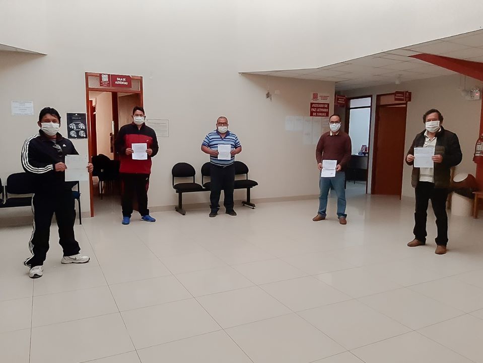  Magistrado y servidores del juzgado de Sihuas dan negativo a prueba rápida de covid-19
