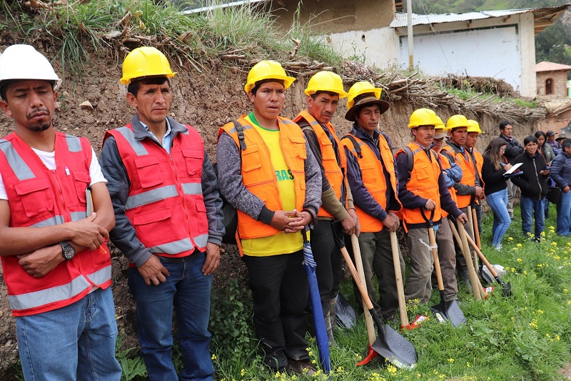 Áncash: inician mantenimiento rutinario de vía Aczo - Mirgas en Antonio Raimondi