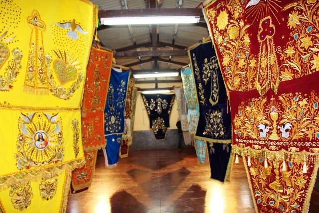 30 mantos sagrados del Señor de la Soledad se exhibieron en Huaraz