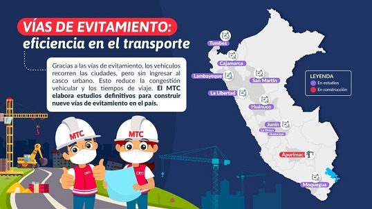 Anuncian construcción de nueve vías de evitamiento en el país 