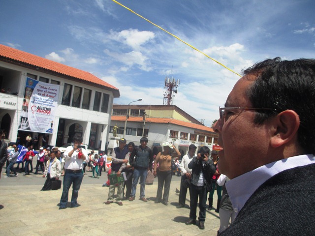 Alcalde y comité de lucha enfrentados por movilización en contra de Waldo Ríos