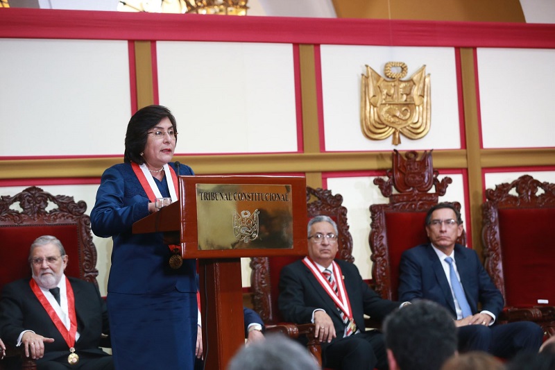 Marianella Ledesma: "Dedico el cargo que ostento a todas las mujeres del Perú"