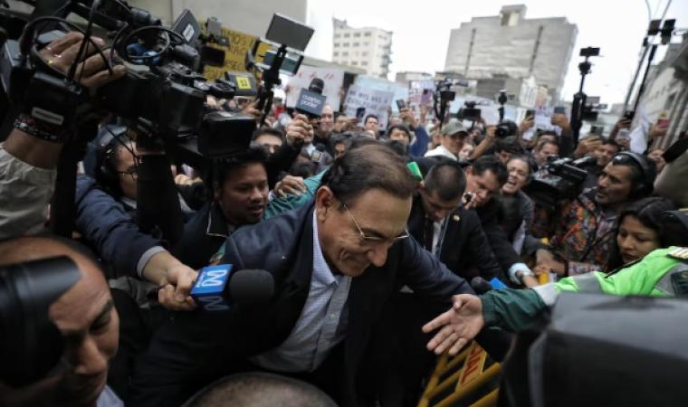 Suspenden audiencia sobre prisión preventiva en contra de Martín Vizcarra hasta este viernes