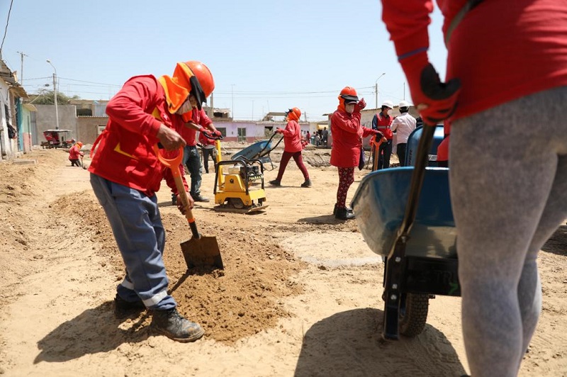 Trabaja Perú genera más de 53 mil empleos temporales a nivel nacional
