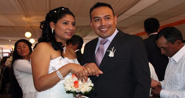 Matrimonio civil comunitario se desarrolla con éxito en Independencia