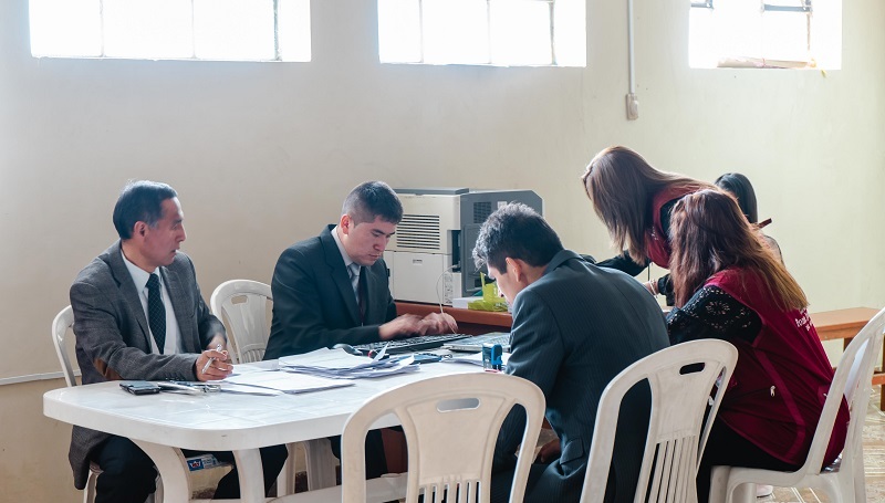 Huaraz: Juzgados de Familia realizaron audiencias de medidas de protección en violencia de género