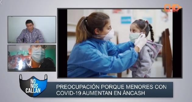 Preocupación: 1,318 menores se contagiaron con covid-19 en Áncash y casos van en aumento