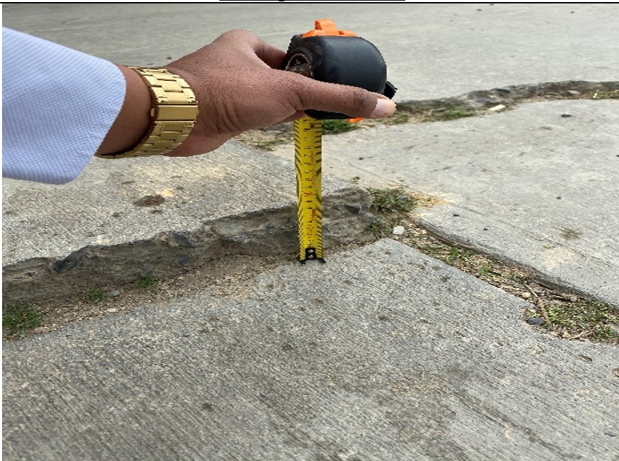 Obra de pistas y veredas a cargo del Gore Áncash presenta fisuras y está paralizada