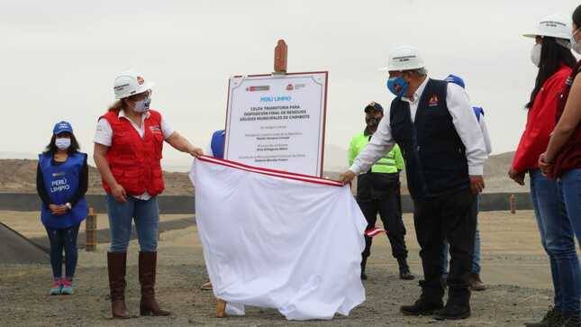  Chimbote: Minam inauguró infraestructura sanitaria para mejor gestión de residuos sólidos