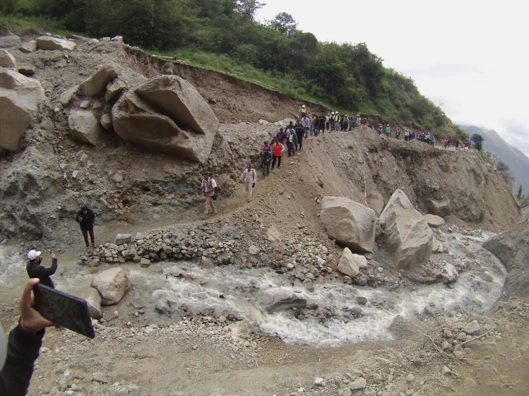 Pallasca: ministra de Justicia coordinó acciones para superar daños provocados por huaicos