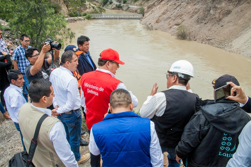 Áncash: Morillo espera que ministro de Defensa genere presupuesto para atender emergencias en la región