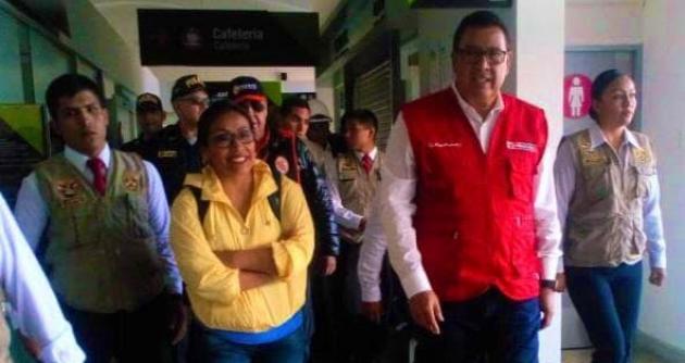 Ministro de Defensa anunció que gestionará un helicóptero permanente para atender emergencias en Áncash