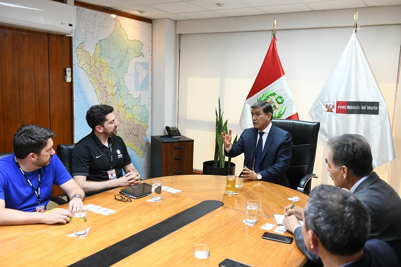 Ministro del Interior: “Utilizaremos experiencia de los Panamericanos para que final de la Libertadores sea segura”