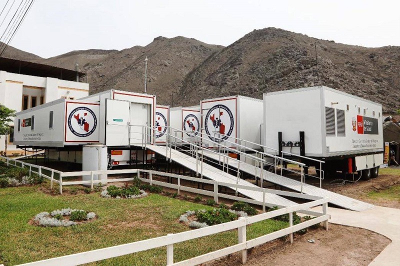 Minsa despliega 9 hospitales móviles para atender a infectados con coronavirus