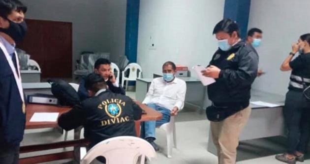 Gobernador regional de Áncash fue detenido esta mañana en Huaraz por presunta colusión agravada 