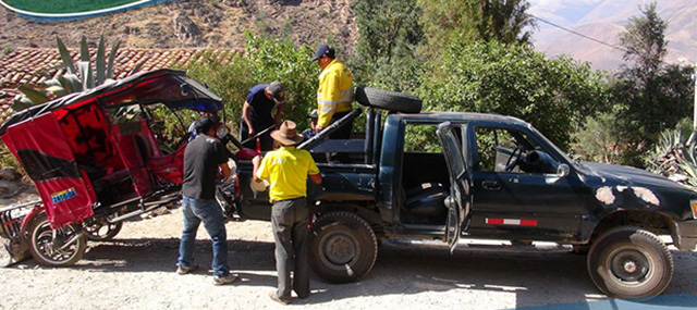 Huaylas: confiscan motocar presuntamente utilizada en robos