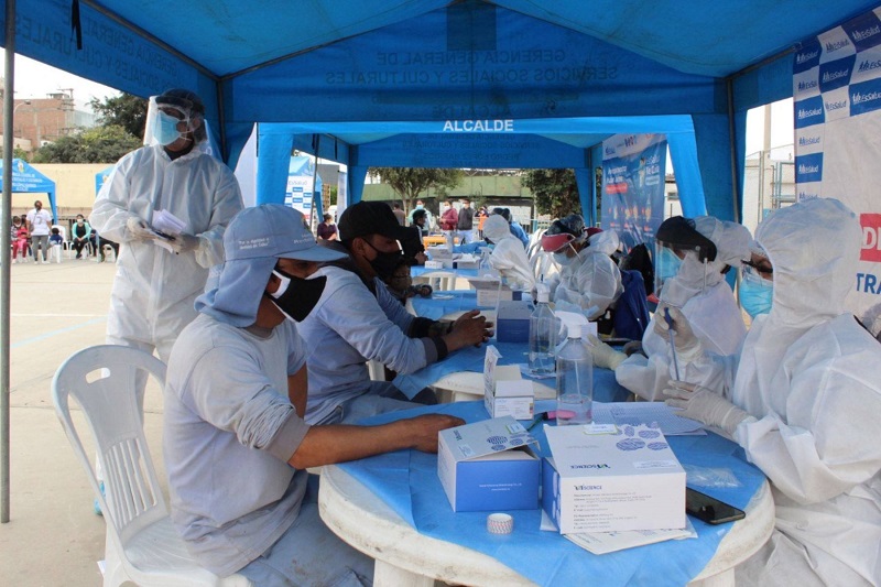 Más de 3 millones 600 mil personas han sido muestreadas para covid-19 a nivel nacional