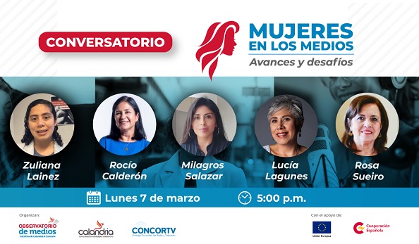 Organizan conversatorio sobre el rol de las mujeres en los medios de comunicación