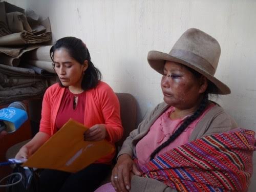  Huaraz: Mujer golpeada por su esposo pide ayuda a las autoridades