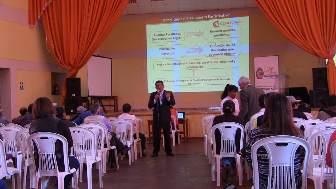 Independencia: municipio inició convocatoria para presupuesto participativo  