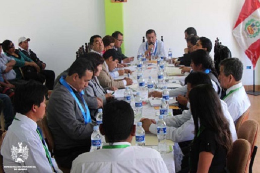Municipio de Huaraz realizó primera sesión descentralizada en Pariacoto