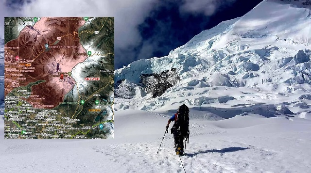 Áncash: Alud provoca lesiones a dos montañistas en el nevado Huascarán