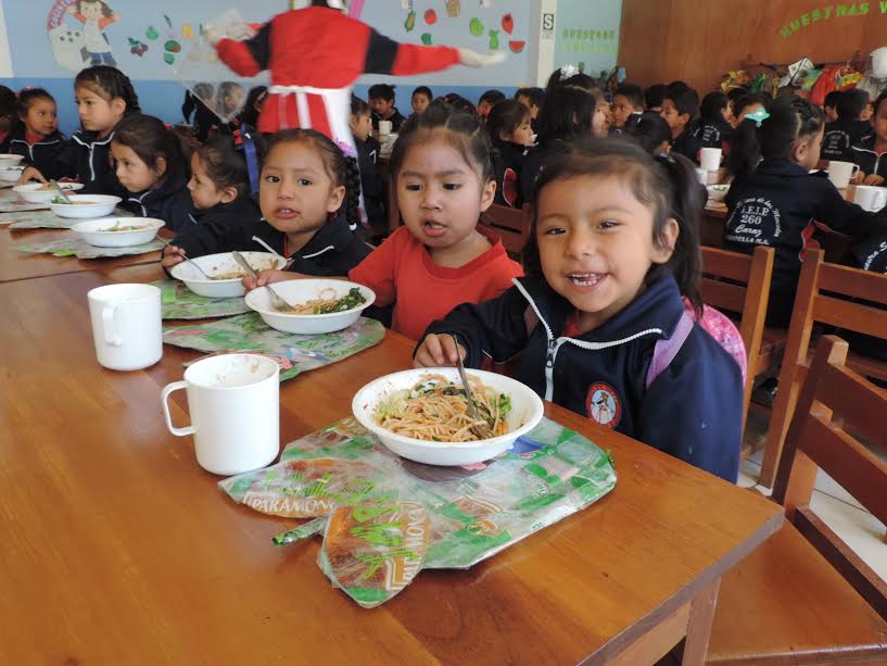 Huaylas: Qali Warma atiende diariamente a 11 mil niños en colegios de esta provincia