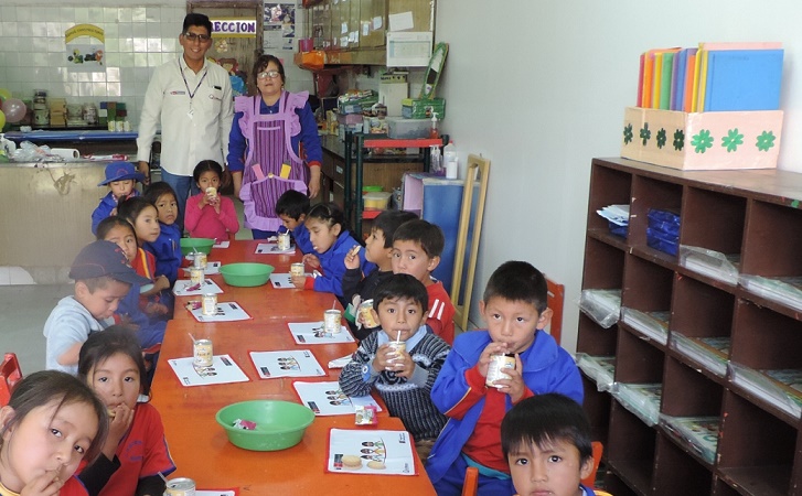 Áncash: más de 86 mil escolares se benefician con el servicio alimentario de Qali Warma 