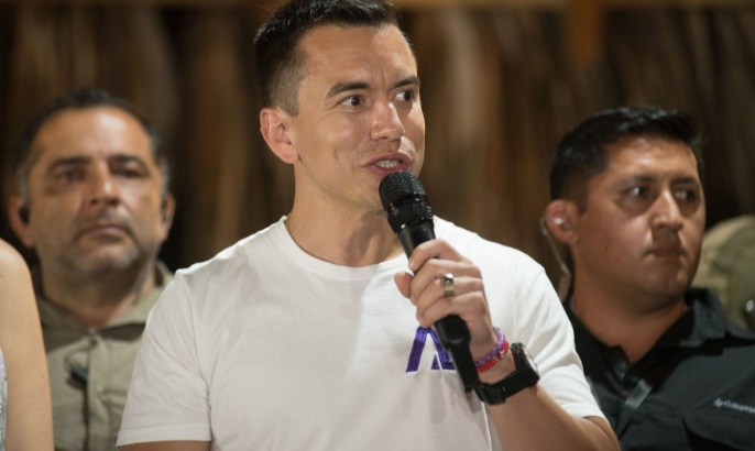 Elecciones en Ecuador: Noboa denuncia "irregularidades" en escrutinio de votos