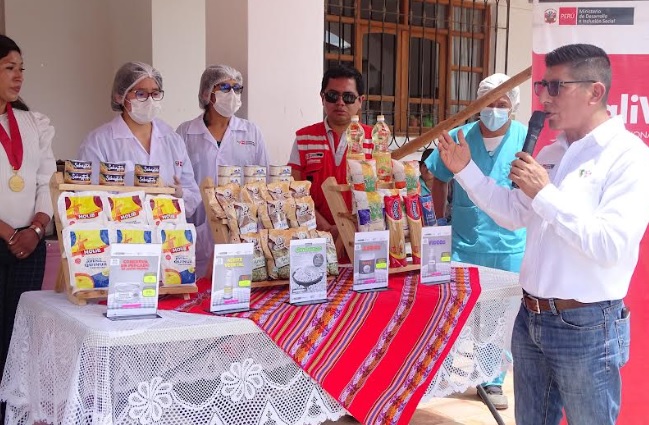 Áncash: Qali Warma entrega cerca de cien toneladas de alimentos a Municipalidad de