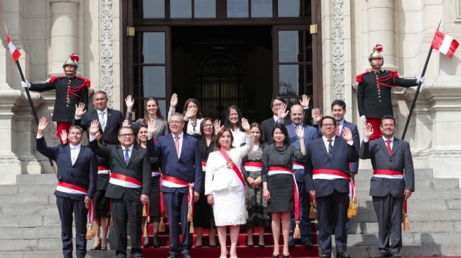 Estos son los integrantes del gabinete que preside Pedro Angulo