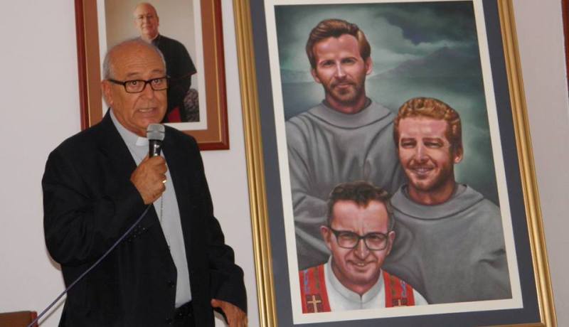 Se presentó pintura oficial de los sacerdotes mártires de Pariacoto y Santa