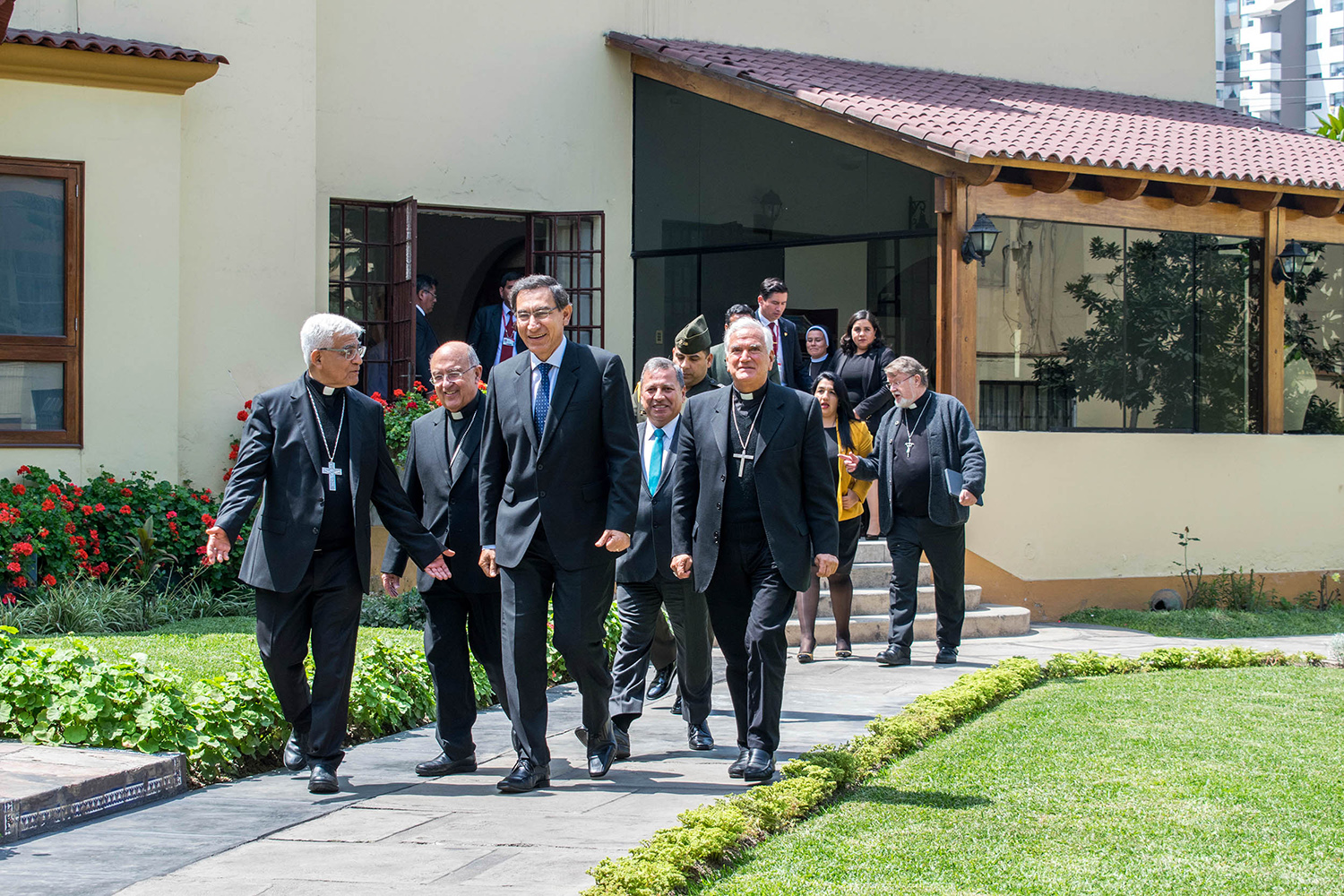 Obispos del Perú recibieron la visita del presidente Martín Vizcarra
