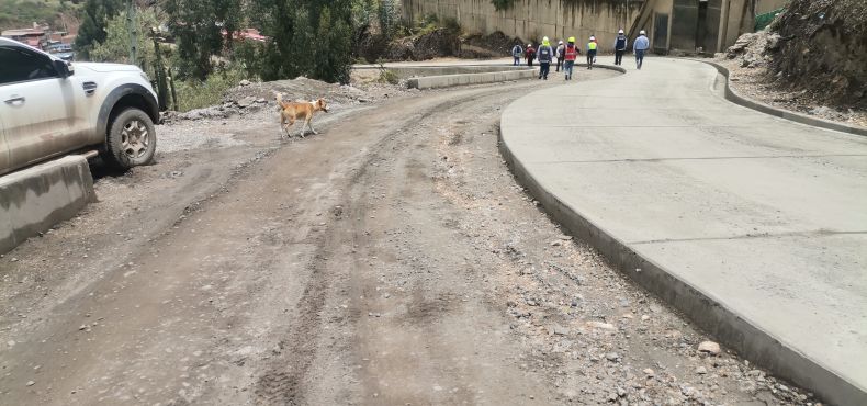 Contraloría alerta deficiencias en trabajos y metraje no ejecutados en camino vecinal en San Marcos