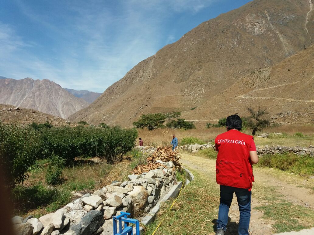 Contraloría evidencia riesgos en licitación de obra de riego en Chavín de Huántar 
