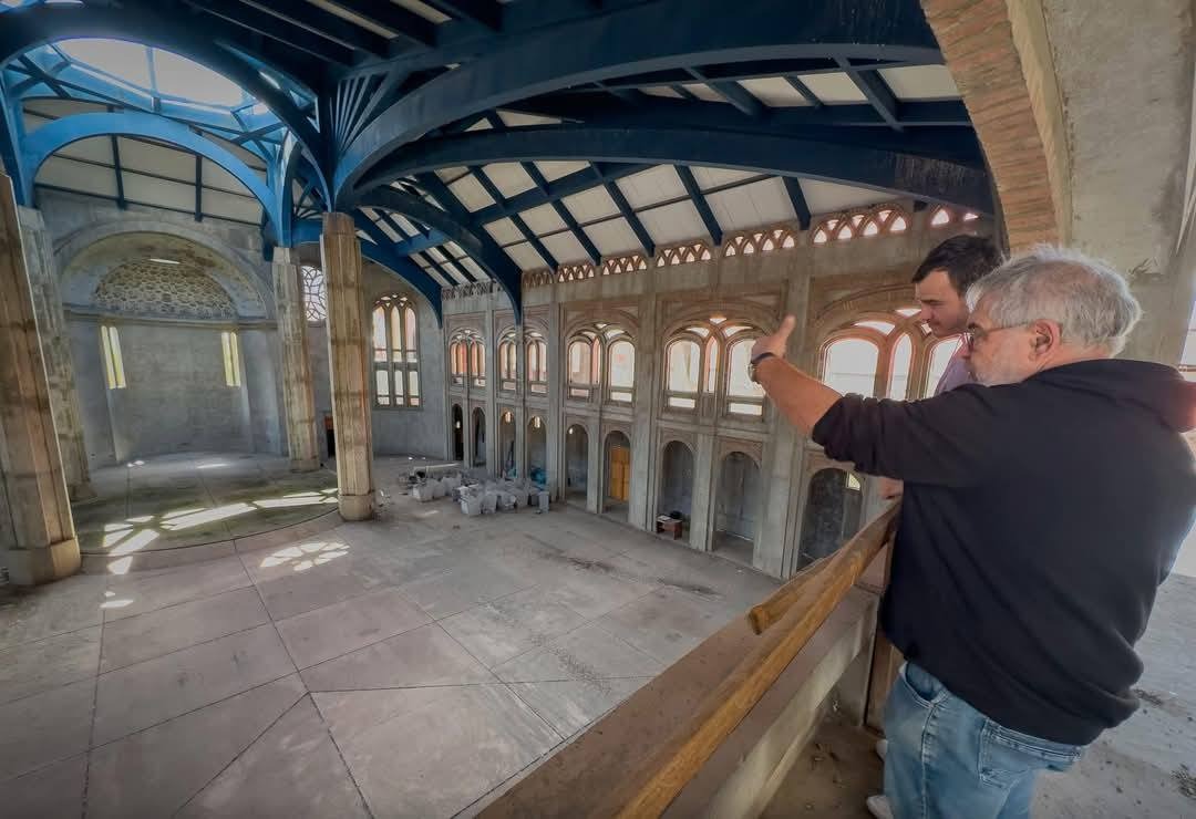 Áncash: trabajos de restauración de la Catedral de Huaraz a cargo de artesanos "Hijos del Padre Ugo de Censi"