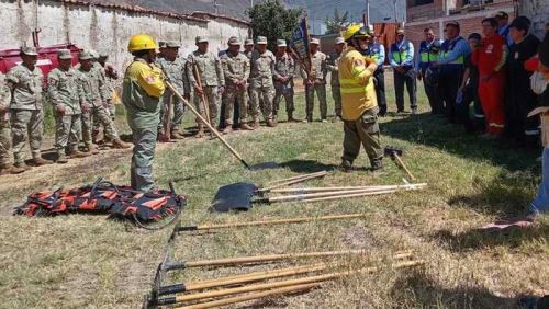 Áncash: campaña "Las lluvias no llegan con el fuego" busca prevenir incendios forestales