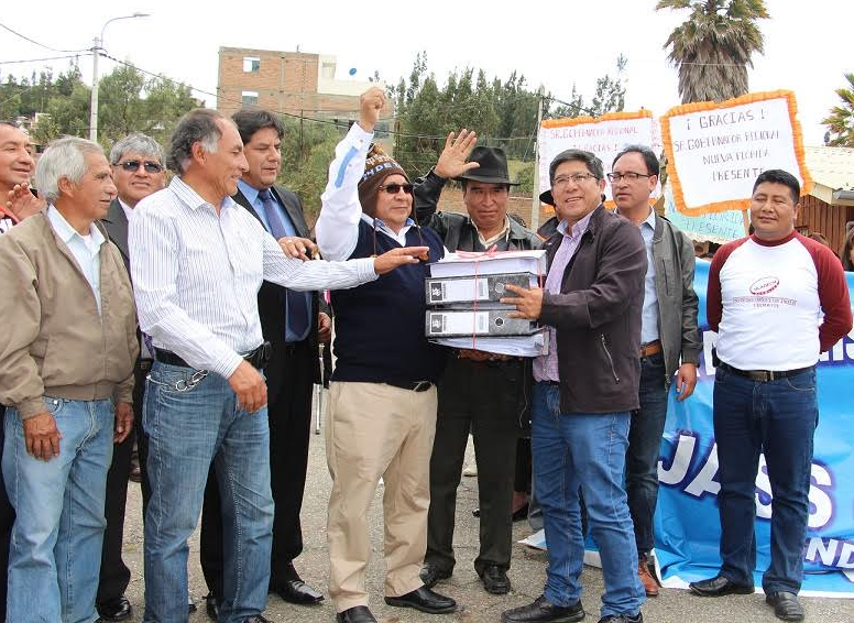 Huaraz: población de Independencia agradece tres obras ejecutadas por el gobierno regional