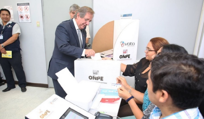 Observadores de la OEA constatan seguridad del voto electrónico