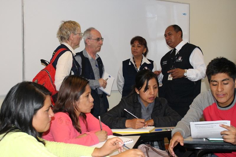 Observadores electorales de la Unión Europea llegaron a Huaraz