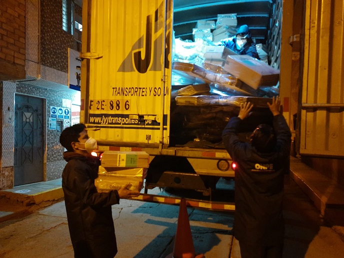 ODPE Recuay recibe material electoral para jornada electoral del 11 de abril