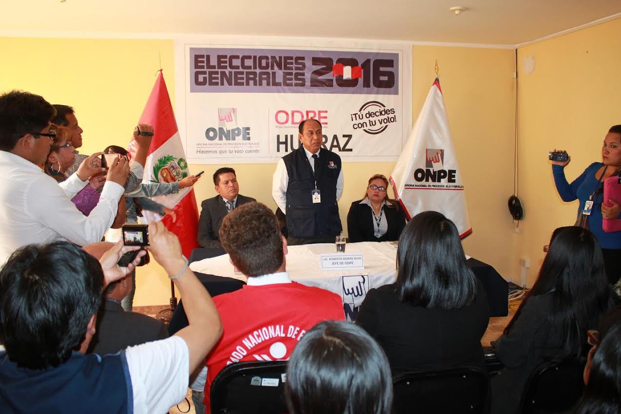 Se instala oficialmente la ODPE Huaraz en la región Áncash