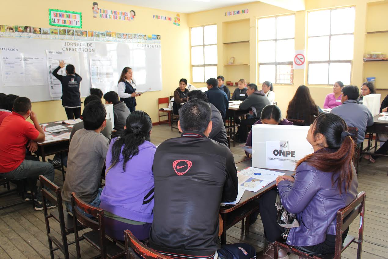 ODPE Huaraz: Más de 700 miembros de mesa asistieron a la primera jornada de capacitación